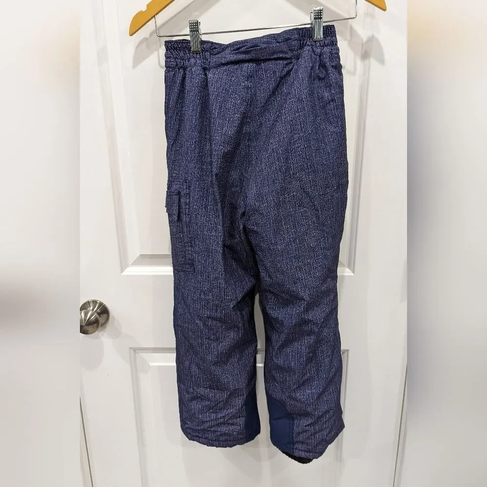 32 Degrees Weatherproof Blue Snowpants Snow Pants Boys Kids Size Small 7/8